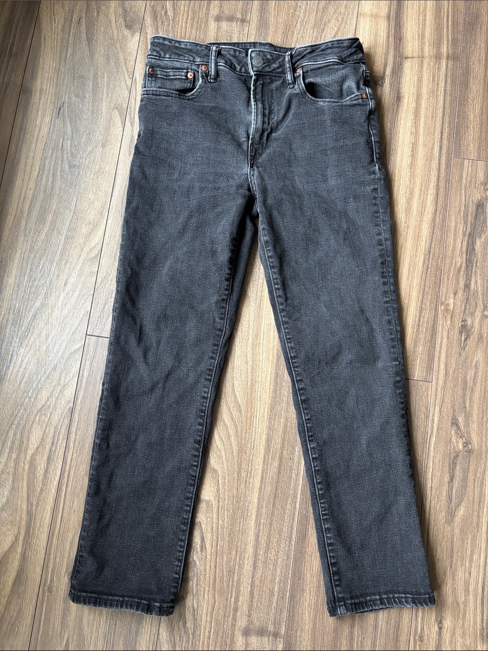 American Eagle Outfitters Men’s Black Jeans - Classic Straight Fit